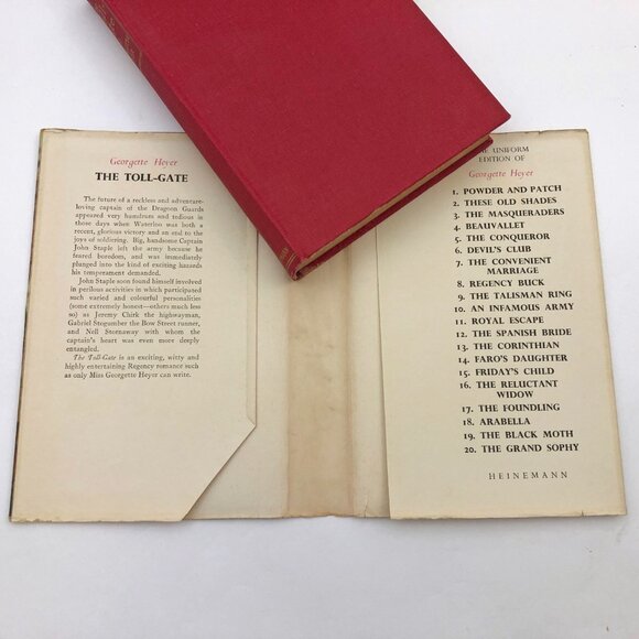 The Toll Gate Georgette Heyer 1954 First Edition HBDC - Picture 11 of 12